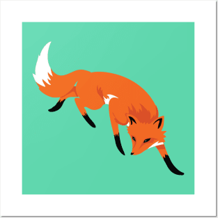 Stalking Fox Posters and Art